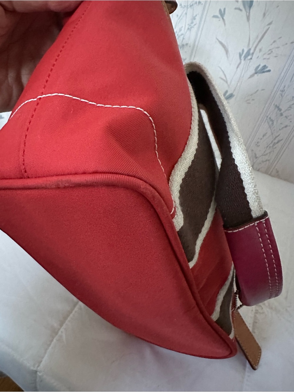 Coach Hampton Mini Red Tote - Picture 10 of 14